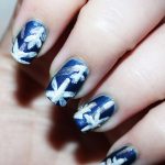 ZOYA Satin-Snowflake Nail Art Super easy snowflake nail art using only a bobby pin! Basic & quick! Check out more posts about beauty, makeup, skincare, & nail art on All Things Beautiful XO