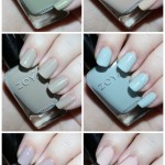 Swatches & review of the Zoya Whispers Transitional 2016 Nail Polish Collection including the shades April, Cala, Lake, Eastyn, Ireland, & Misty on All Things Beautiful XO