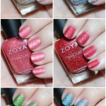 Swatches & Review of the Zoya Pixie Dust Seashells Collection including Levi, Bay, Cece, Linds, Zooey, & Tilly on All Things Beautiful XO