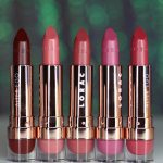 Swatches & Review LORAC Social Affair Alter Ego Lipstick Gift Set including the shades Trendsetter, Fashionista, Stylist, Bon Vivant, & Provocateur on All Things Beautiful XO