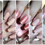 Nails Inc. Mindful Manicure Collection Swatches & Review - shades infused with gems! I have all 5 shades- Good Vibes, Better Together, Balancing Act, Future's Bright, + And Breathe up on All Things Beautiful XO