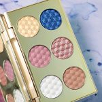 A GORGEOUS overlooked eyeshadow palette with buttery matte & shocking sparkle- Swatches & Review of the Stila Blue Realm Velvet Eye Shadow Palette on All Things Beautiful XO